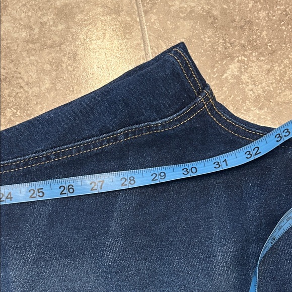 Women's Dark Blue Jeans StitchStar Mid Rise Bootcut 2x - Picture 7 of 8